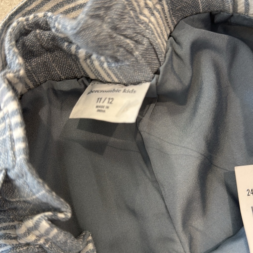 Abercrombie & Fitch Girls Tie Waist Shorts! NWT - Picture 6 of 8